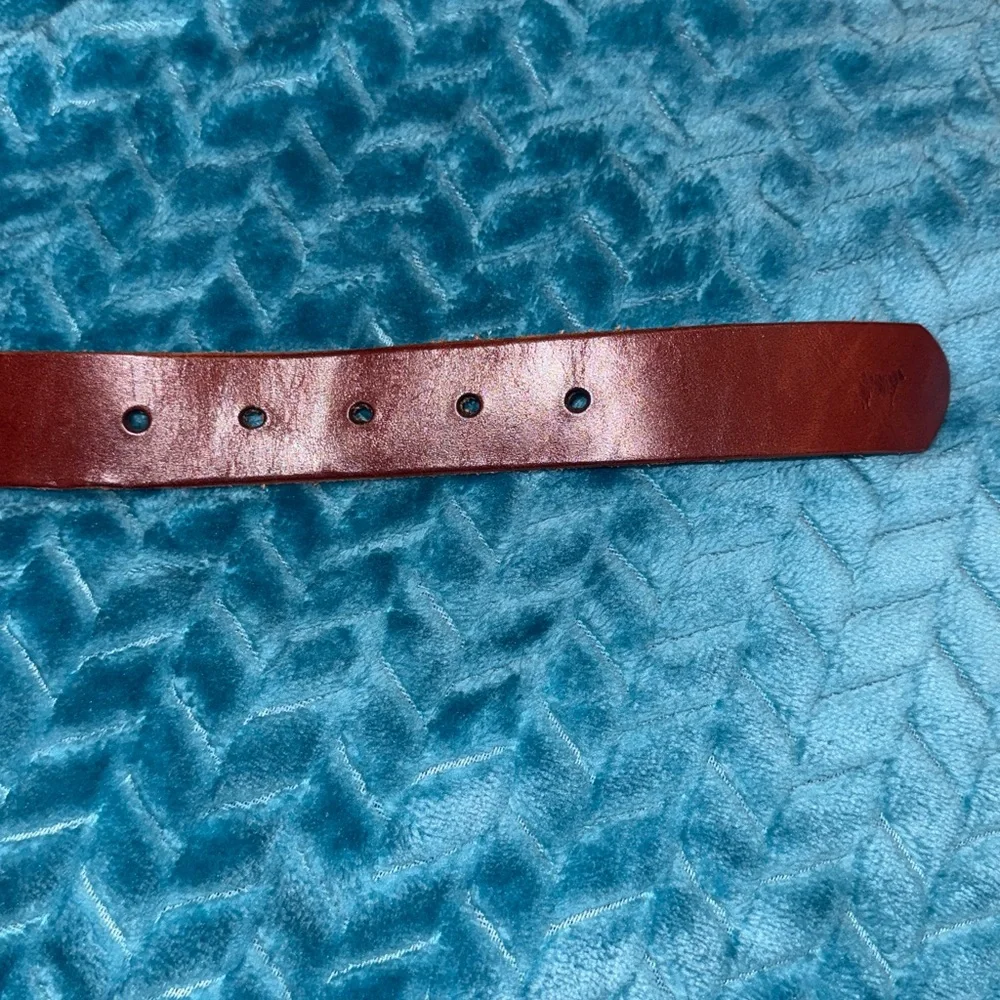 Will Leather Goods Men's Brown Leather Belt - 38